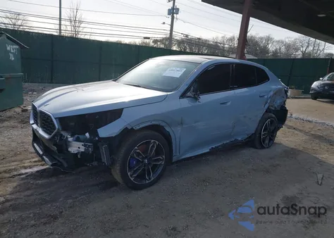 2025 BMW X2 xDrive28I z USA, uszkodzony, nr VIN WBX63GM00S5231168